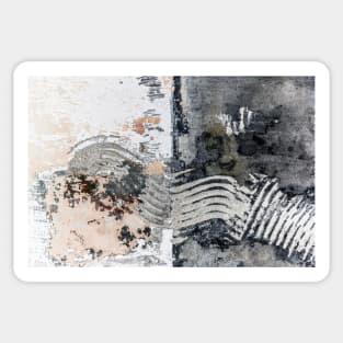 Abstract Industrial Painted Texture Sticker